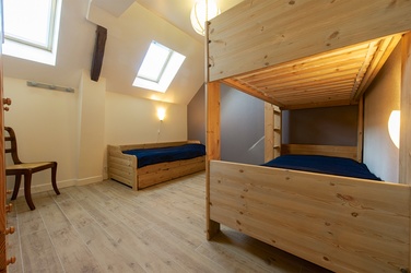 Chambre à l'étage avec 4 couchages